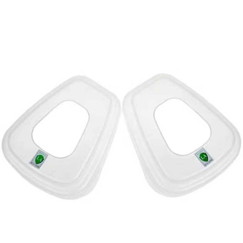 Tapa del filtro de algodón 501 5N11 accesorios del filtro de algodón 6200 máscara de gas caja de filtro de veneno cubierta transparente filtro de algodón hebilla Shell