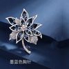 Advanced brooch from pearl, elegant fashionable sophisticated classic suit jacket, universal pin, swan, high-quality style, wholesale