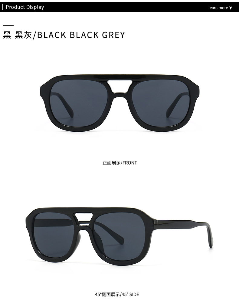 52g Weight UV400 Protection Lens Material Unisex Gender Fashion, Sweet Style White, Transparent, Black Color Fashion Sweet UV400 Protection Women's Sunglasses 3