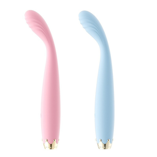 Female sex toy small crown dot trendy pen second trend AV vibrator cheap