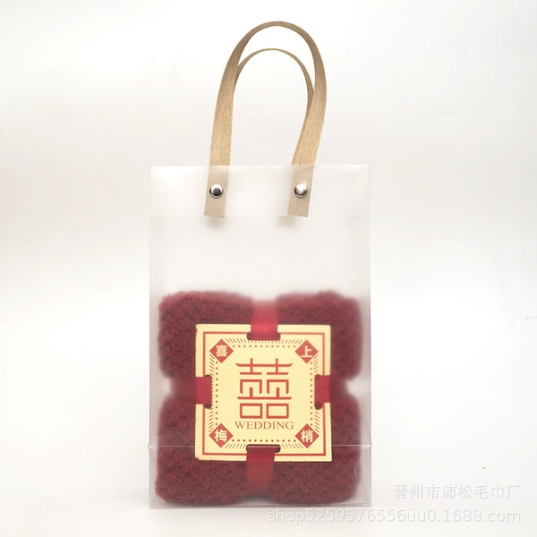 Matte linen bag