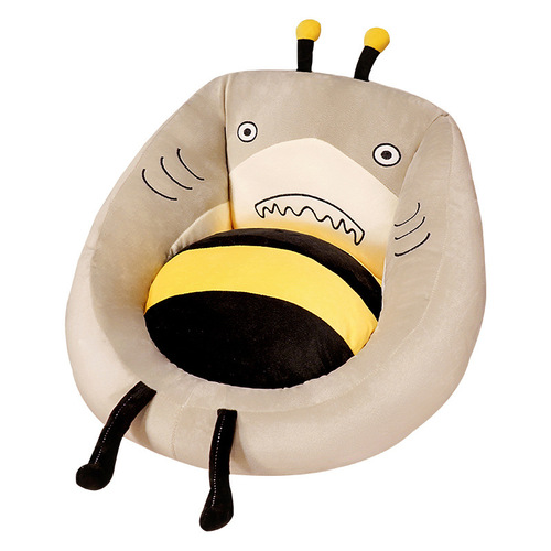 New style lazy shark EE turtle honey cushion chair cushion bedroom tatami sofa futon cushion removable and washable fart cushion