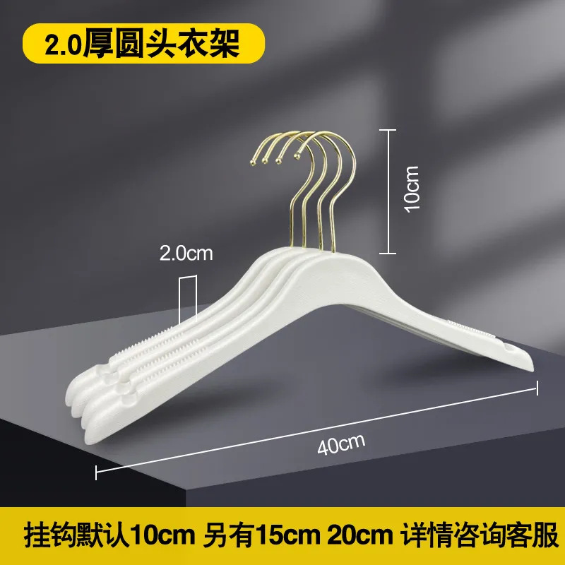 여성 2.0 라운드 헤드 화이트 (10cm 골드 라운드 훅)