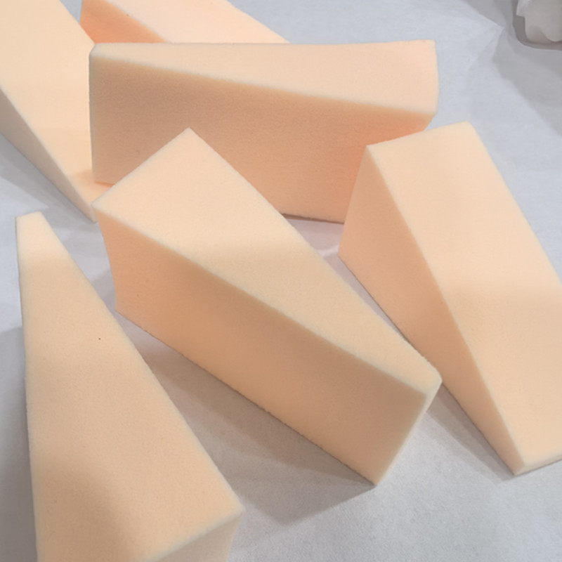 Triangular Hydrophilic Powder Puff, Non-Shedding Trapezoidal Makeup Sponge, Non-Latex Manicure Sponge, Gradient Color Triangular Hydrophilic Powder Puff, Non-Shedding Trapezoidal Makeup Sponge, Non-Latex Manicure Sponge, Gradient Color