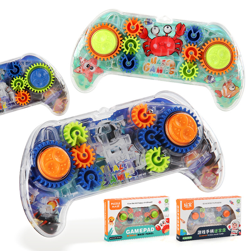 Children's science and education educational toys gear maze ball three-dimensional maze game handle intelligence maze fun toys