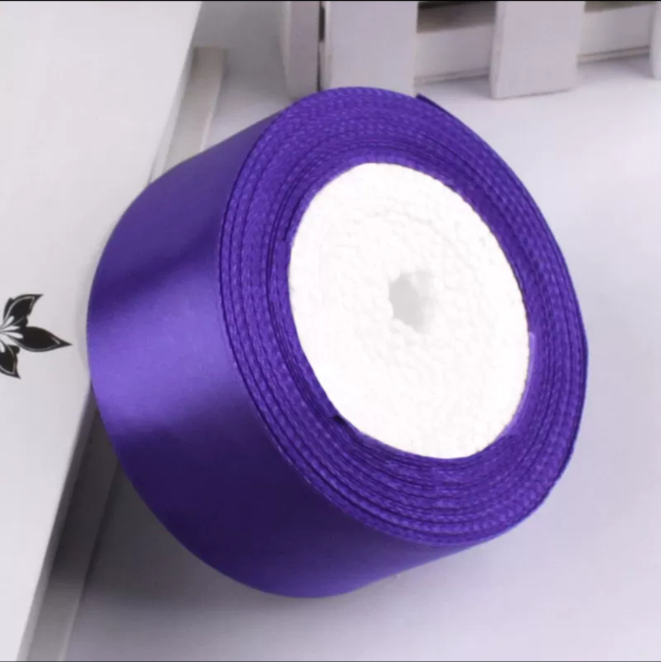 Cinta de 4cm cinta hecha a mano material de flor de rosa de bricolaje cinta de satén material de lazo cinta floral embalaje de regalo