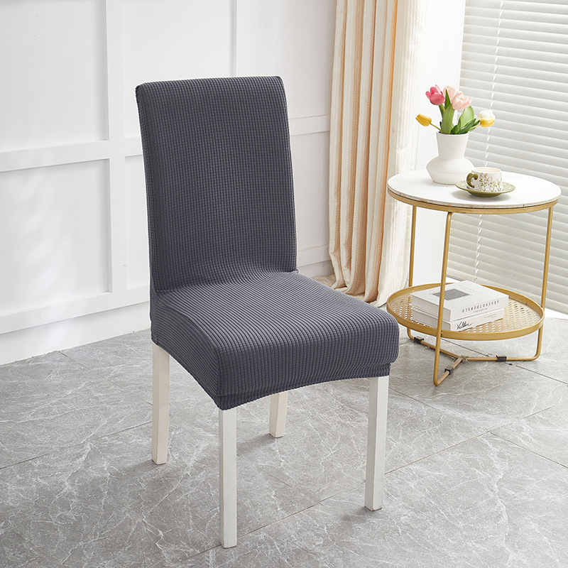 Cuadernas de asiento de asiento de comedor doméstico de cuatro estaciones cubierta de asiento todo incluido cubierta de asiento curva universal cubierta de protección de mesa elástica