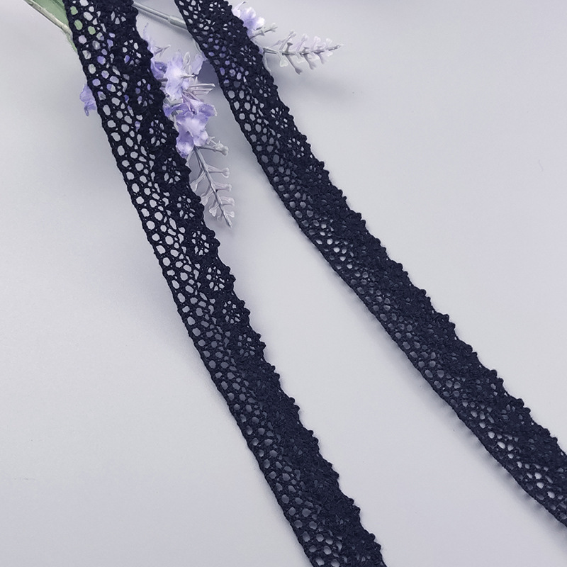 2.5cm black lace accessories factory wholesale in stock sunflower wheel unilateral new 2cm black lace 2.5cm black lace accessories factory wholesale in stock sunflower wheel unilateral new 2cm black lace