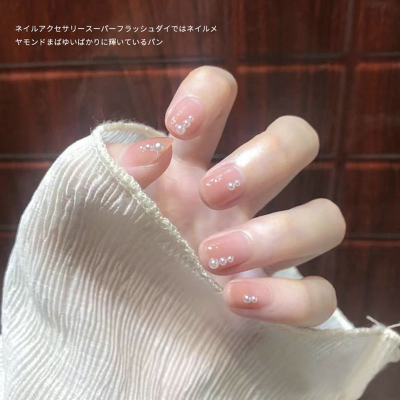 2023 perla manicura en línea explosión pequeña decoración de diamante mezclado fondo plano diamante nuevo superbrillo accesorios taladrador de uñas