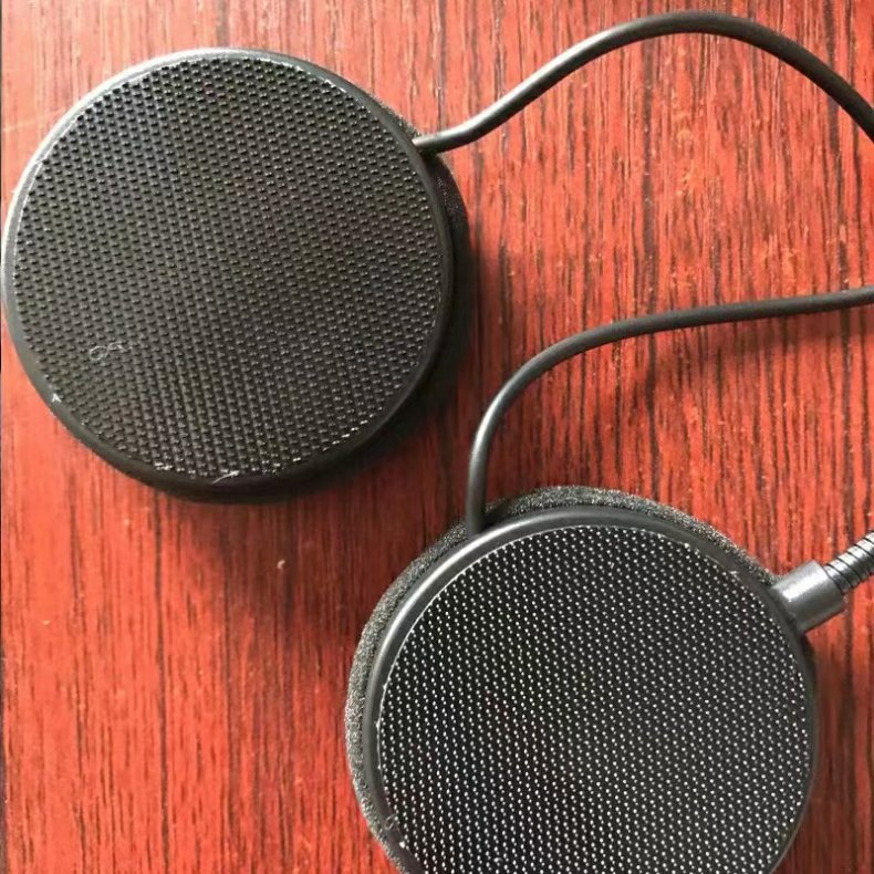For Vivieton v8s Helmet Bluetooth Headset Velcro Double-sided Adhesive Hard Wheat Base Accessories Bag