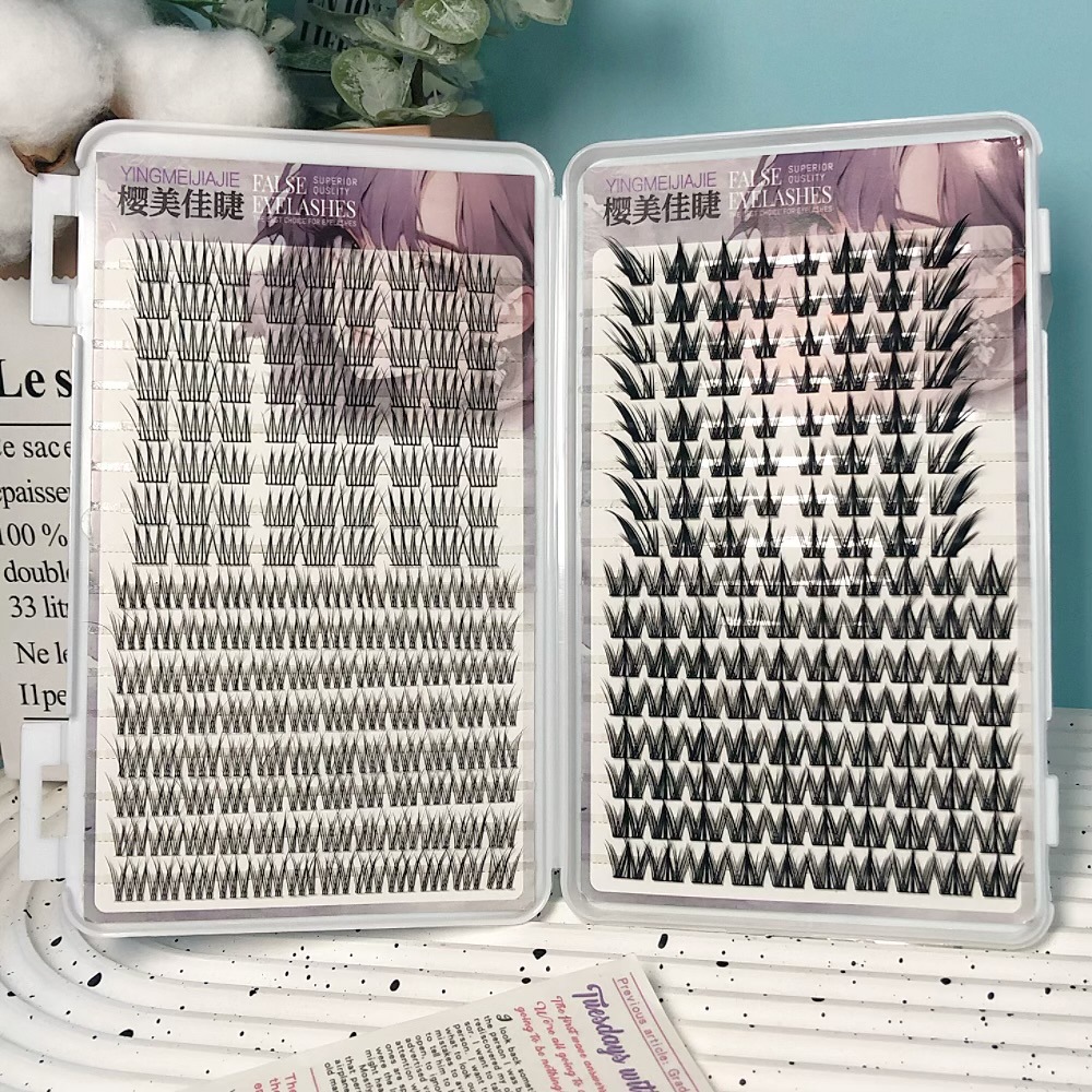 Las pestañas falsas transfronterizas, pestañas falsas