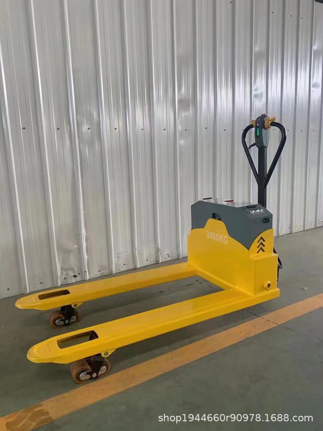 钧力3吨全自动叉车半电动液压地牛仓库工厂托盘车仓储搬运装卸车