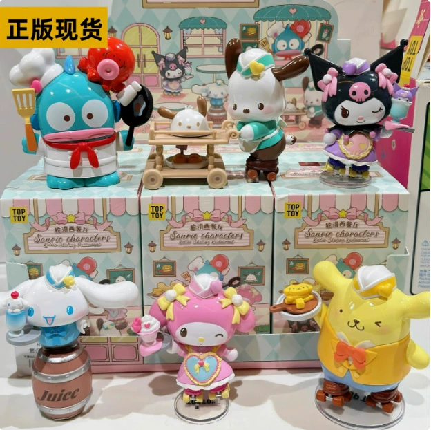 Sanrio Hello Kitty, минифигурка для катания на скейтборде, игрушка для мальчиков и девочек, подарок на день рождения