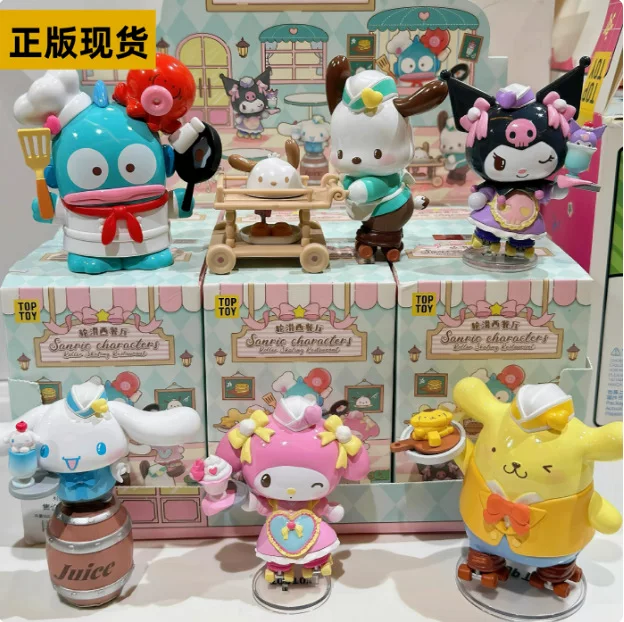 Sanrio Hello Kitty, минифигурка для катания на скейтборде, игрушка для мальчиков и девочек, подарок на день рождения