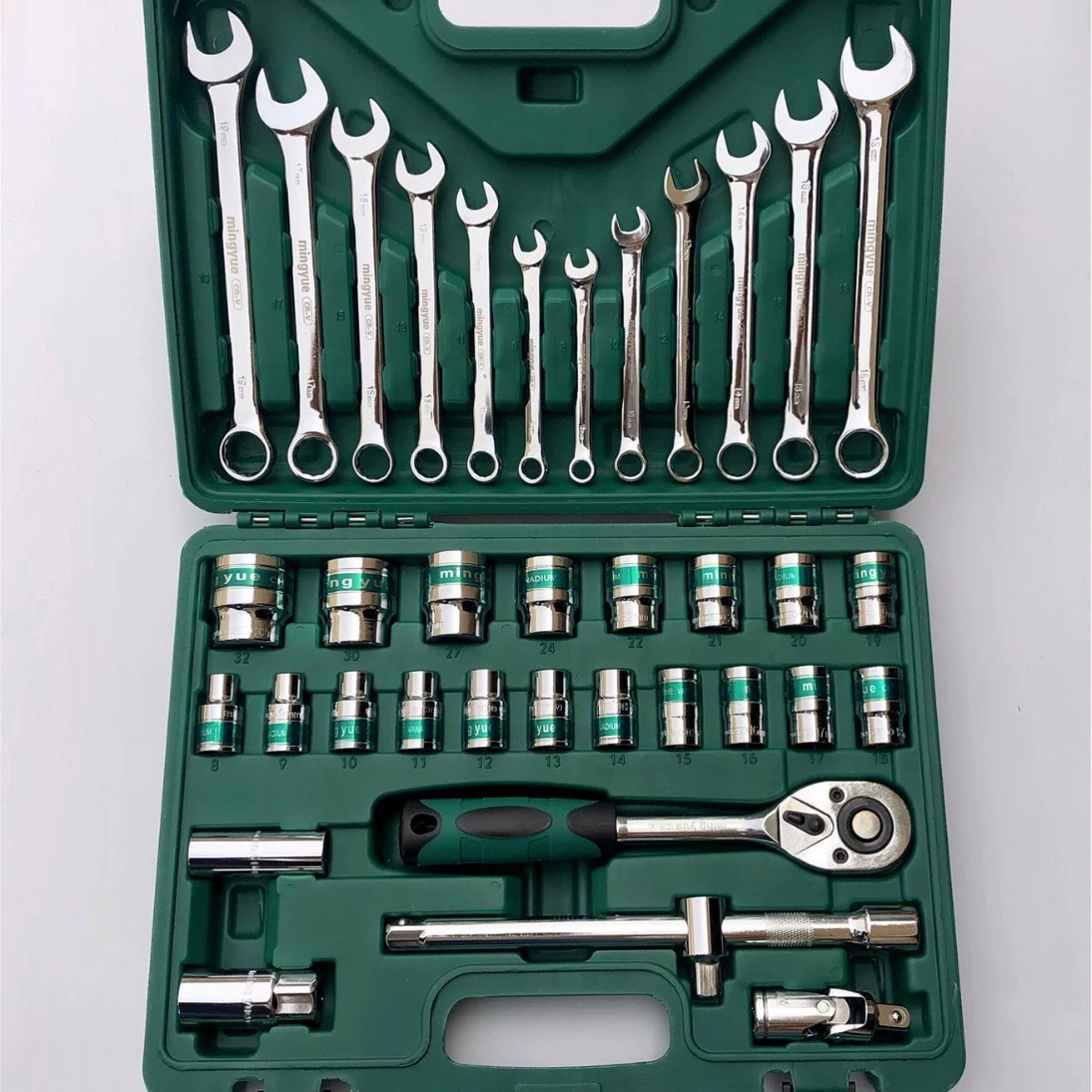 37 зеркальных зеленых ремней с двенадцатиугольным гильза