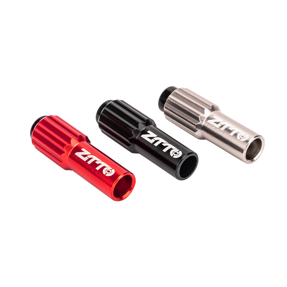 ZTTO Bicicleta de montaña bicicleta de carretera regulador coaxial de velocidad variable 4mm cambio manual de rejilla fija tornillo de ajuste fino ajuste fino de la sección media