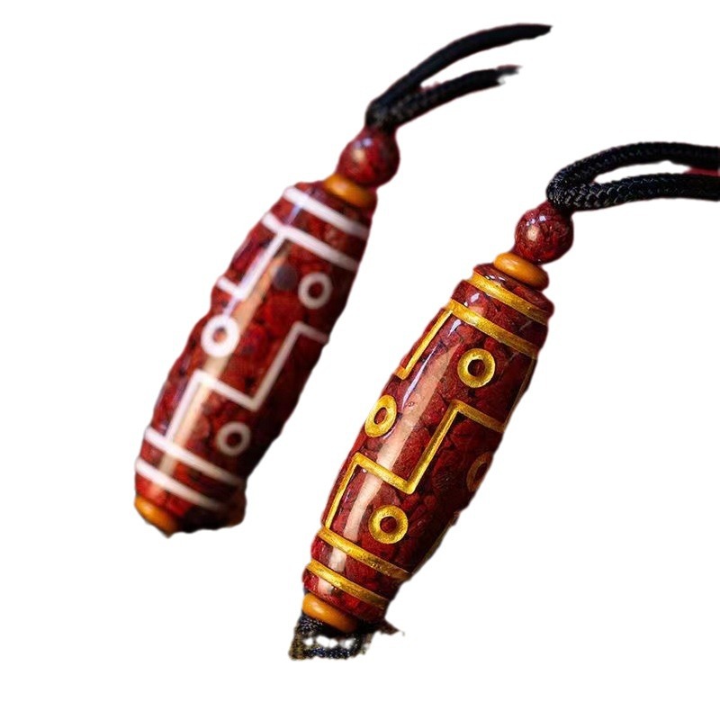크리스탈 모래 CINNABAR 9 눈 비즈 부티크 펜던트 남녀 생활 보호 목걸이 크리스탈 모래 펜던트
