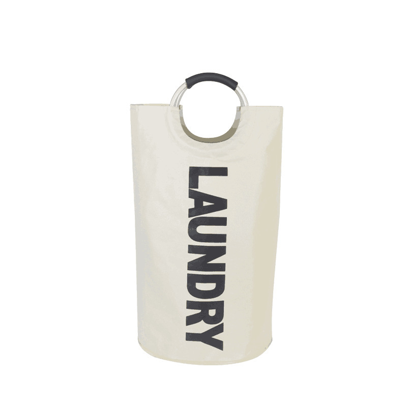 Artículos diversos del hogar cesta de la ropa bolsa de almacenamiento de cilindros de tela oxford plegable cesta de la ropa de baño cesta de almacenamiento en el hogar