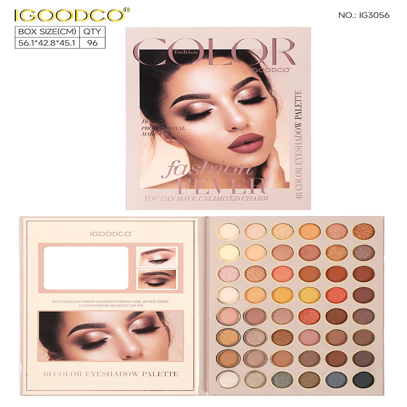 Nuevo Comercio exterior transfronterizo europeo y americano cubierta chica libro sombra de ojos multi-color mate nacarado sombra de ojos placa sombra de ojos