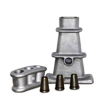 预应力体系 锚板 孔板 灰铁 球铁  扁锚 15.24  12.7出口扁锚