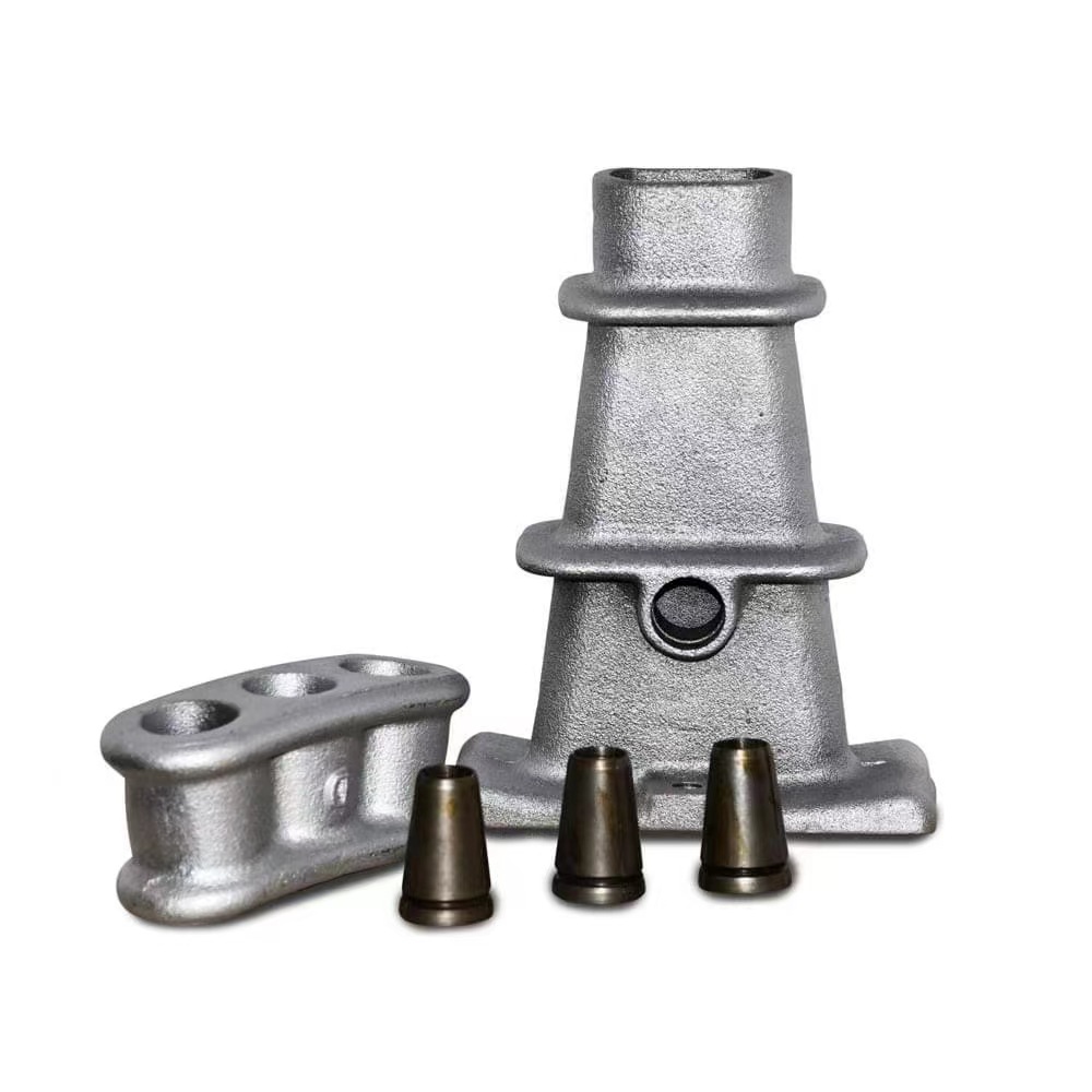 预应力体系 锚板 孔板 灰铁 球铁  扁锚 15.24  12.7出口扁锚