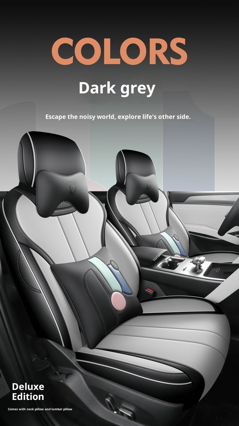 New Model Second-Generation Song Prodm-I Full Leather Car Seat Covers for Overseas Right-Hand Drive Vehicles, Cross-Border Full-Cover Car Seat Cushions