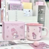 Sanrio Contrast Color Cup-Pink Melody + Ball Spoon + Color Box