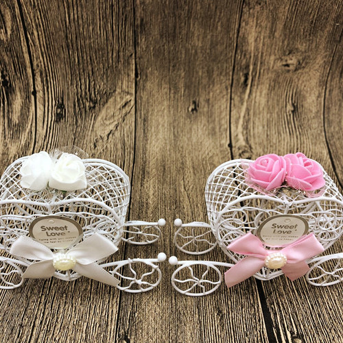 European hot selling wedding candy box creative wedding supplies wedding candy box candy box companion gift box wedding gift