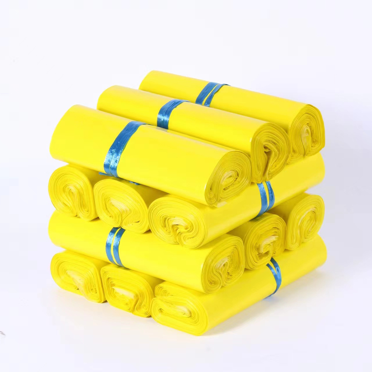 Xiaowei nuevo material blanco expreso bolsa 12 bolsa de embalaje de seda engrosada impermeable antifouling expreso bolsa de embalaje al por mayor