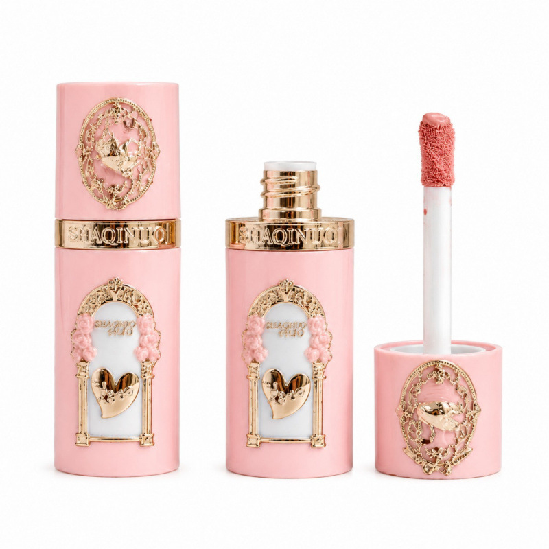 SHAQINUO Swan Garden Blush, maquillaje coreano, doble uso, color de contracción de expansión de baja saturación