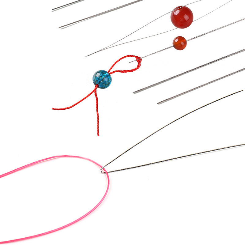 Aguja de cuentas abierta joyas DIY pin
