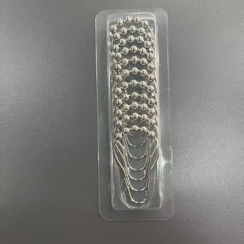 Ball Bath Curtain Ring Hook Ring Gourd Shape Stainless Steel Five Bead Rust-Proof Bath Curtain Hook