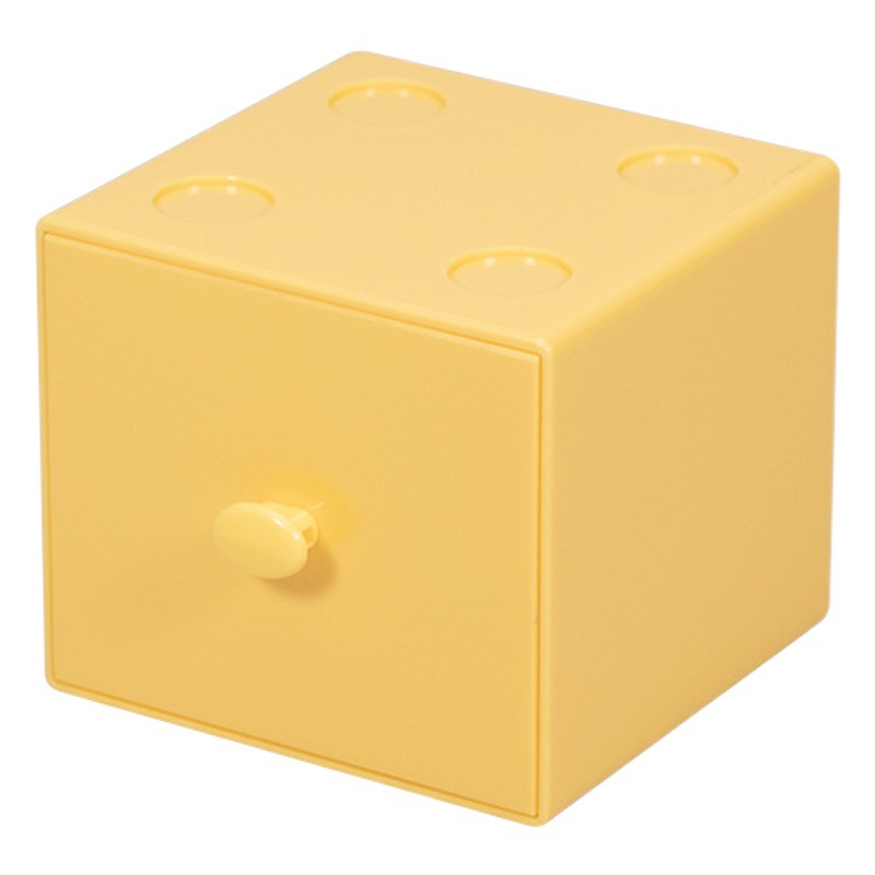 Desktop jewelry sundries stacking storage box free combination building blocks storage box stackable creative storage wholesale