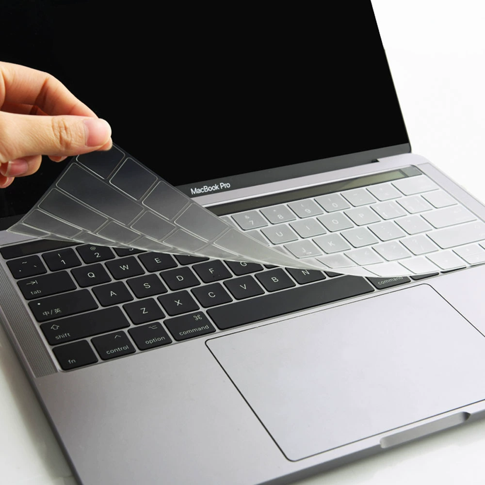 Защитная клавиатурная накладка (совместимо с Apple) для моделей MacBook Pro/Air, моющаяся, тонкий профиль