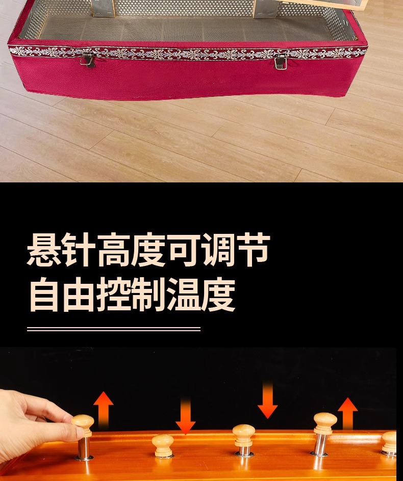 Wooden Moxibustion Box Du Mai Spine Ginger Moxa Burner Long Snake Back Device with 6 Moxa Sticks key features