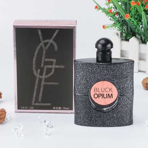 Gefelia Black Coffee Opium Women's Perfume Student Internet Celebrity Fresh Natural Long-lasting Eau de Toilette 90ml