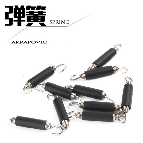 Motorcycle modified exhaust pipe tension spring stainless steel extended and thickened hook Scorpio exhaust pipe spring hook universal