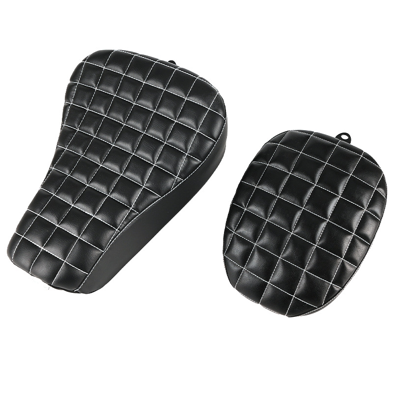Suitable for Harley 883N L Version X48 1200 Modified Front and Rear Seat Cushions, Rear Seat Cushions, Thickeneded Leather Seat Bags, Front Seats