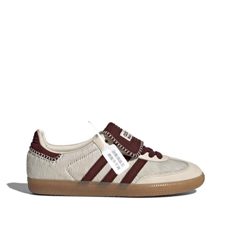 adidas Samba Low Wales Bonner Pony Tonal Cream White Mystery Brown IE0586