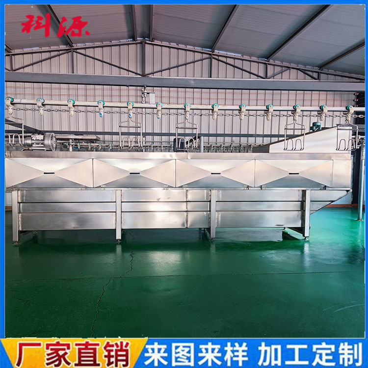 鸡鸭鹅烫毛机 不锈钢烫鸡鸭毛立式浸烫池 鸡鸭浸烫设备流水线