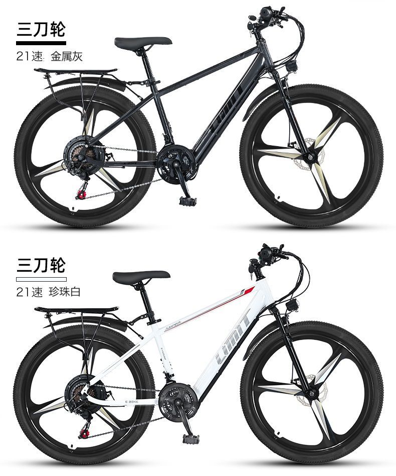 Electric Bicycle Hidden Lithium Battery 24/26 inch Electric Mountain Bike