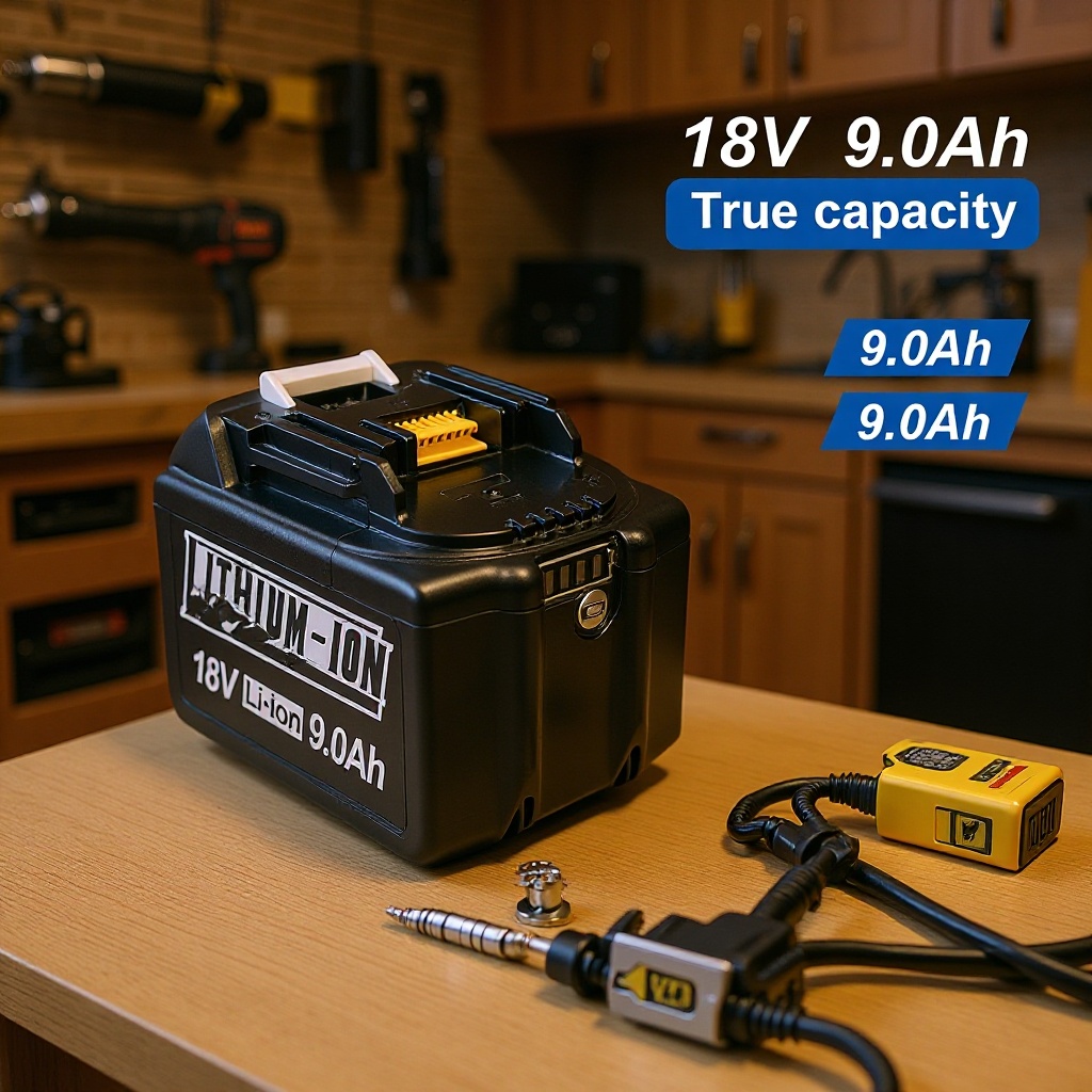Makita BL1830 üçün 18V 9Ah litium batareya