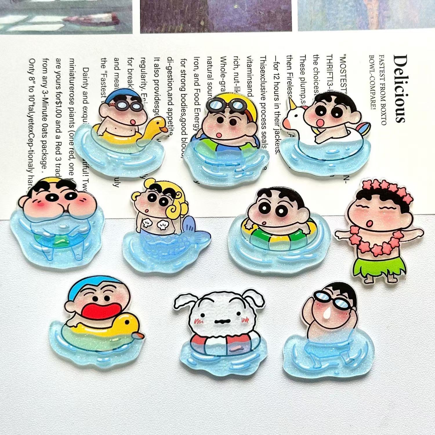 Cartoon swimming ring