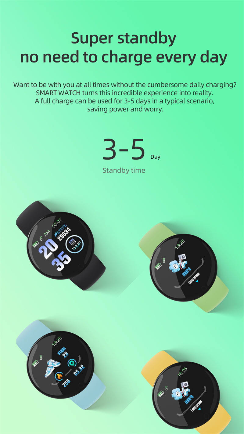 55g Weight Tpu, Plastic Material Solid Color Pattern Cute Style Cute Solid Color Tpu Plastic Women's Watches 4