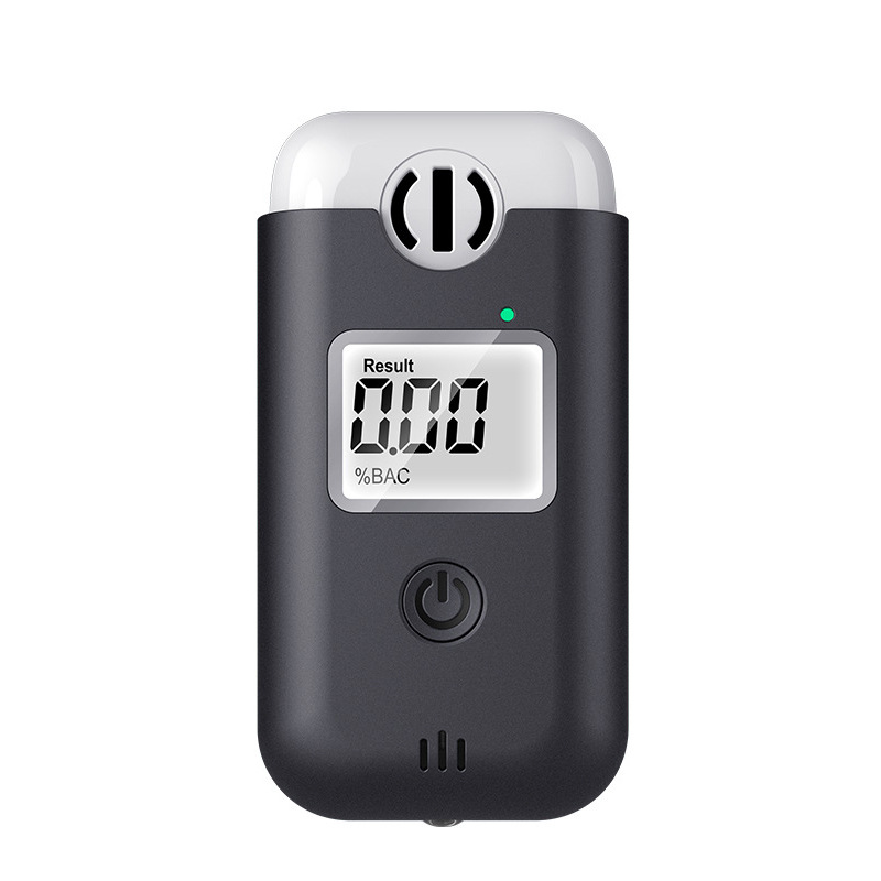 跨境批发吹气式酒精测试仪便携式高精度酒精检测仪测酒驾检测仪