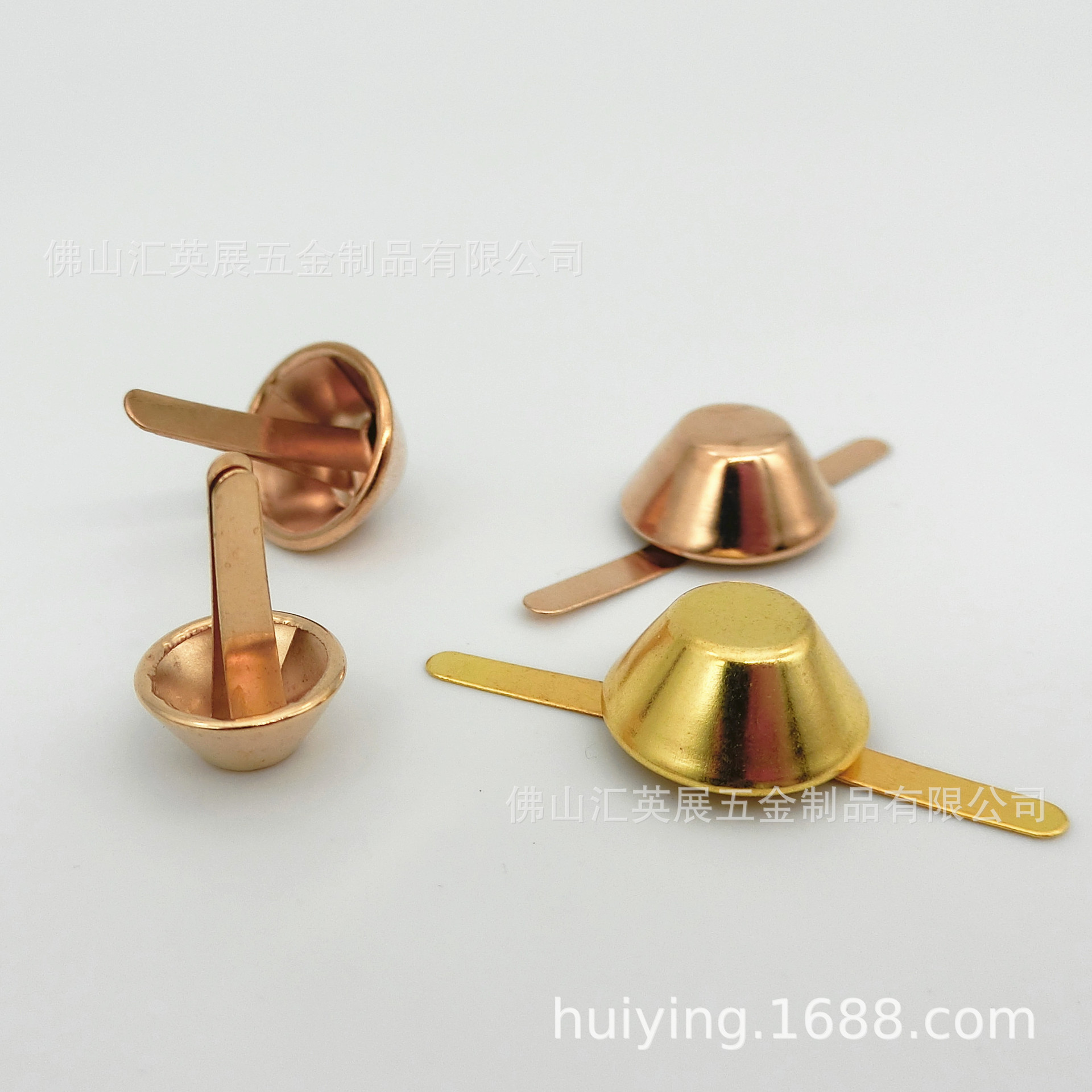 桶型两脚钉双脚钉分脚包底钉箱包五金配件水桶两脚钉铁质电镀