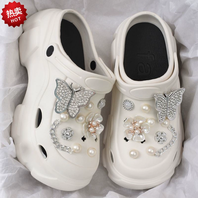 EVA пещерные туфли женские летние толстые подошвы