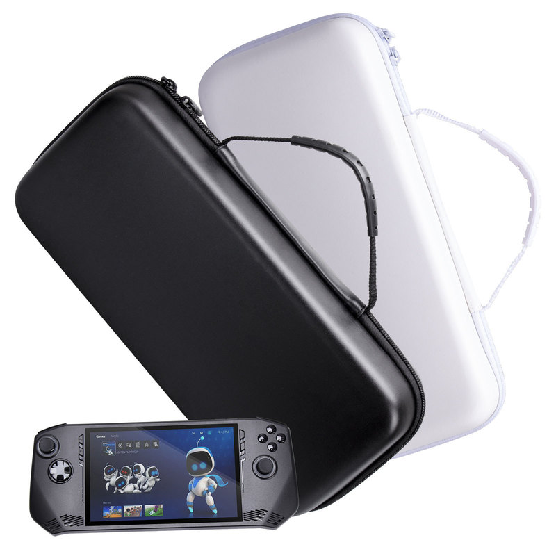 Suitable for Msi Claw Handheld Console Storage Bag, New Handheld Console Eva Leather-Textured Waterproof and Anti-Fall Protective Handbag