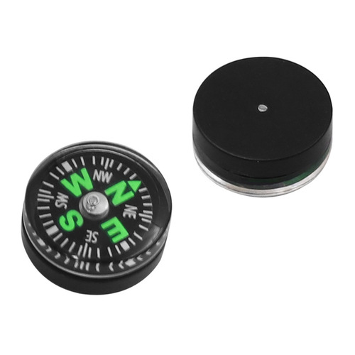 15mm micro oil-injected compass for stationery, clothing and decorative accessories pocket mini compass outdoor north compass