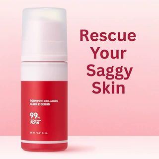 PDRN粉色胶原蛋白泡泡精华液跨境Pink Collagen Bubble Serum修护